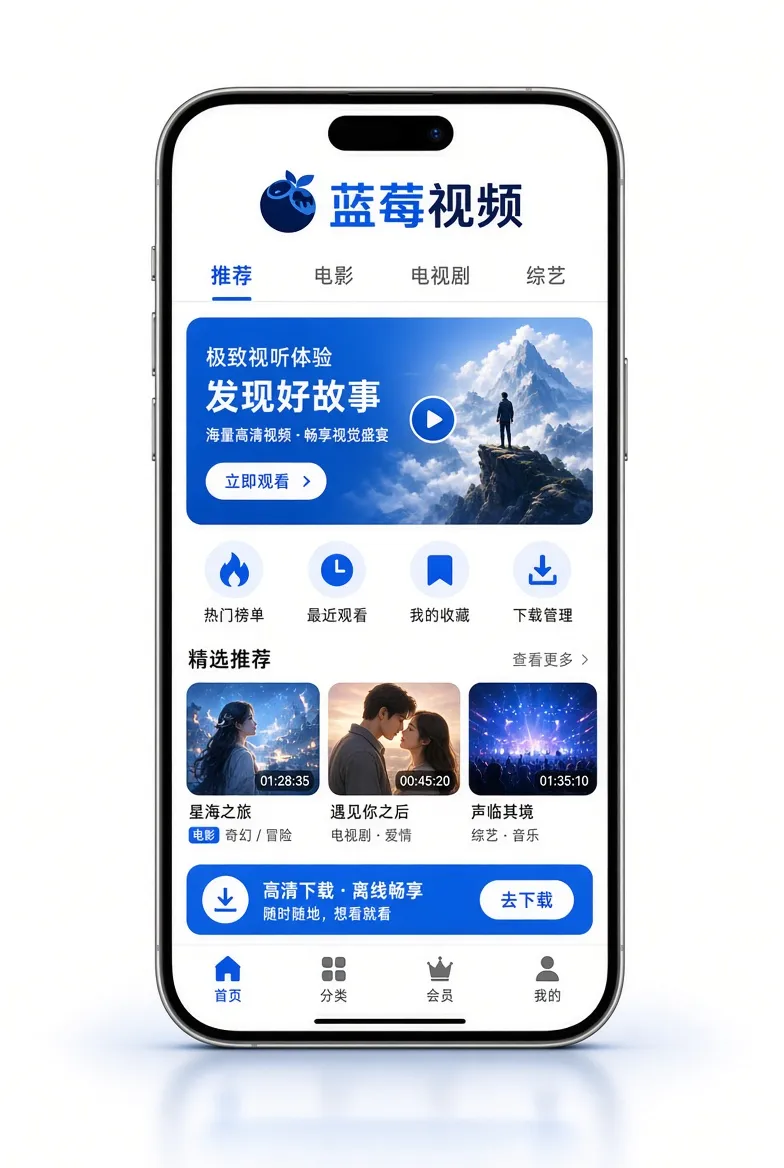 蓝莓视频APP安装说明
